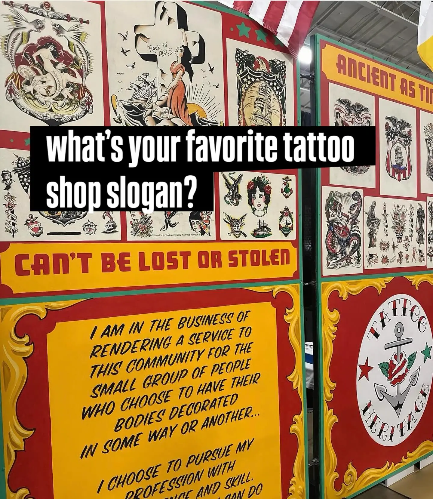 Tattoo Heritage Project Instagram