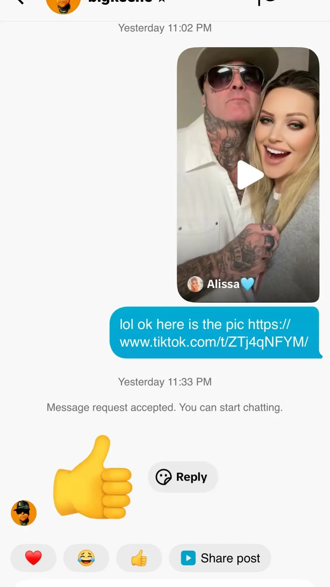 Alissa Villani TikTok