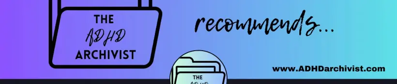 ADHD Archivist designs on TeePublic
