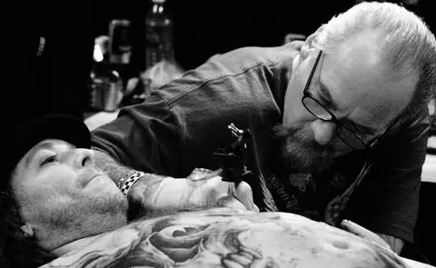 Tattoo Artist. Jack Rudy