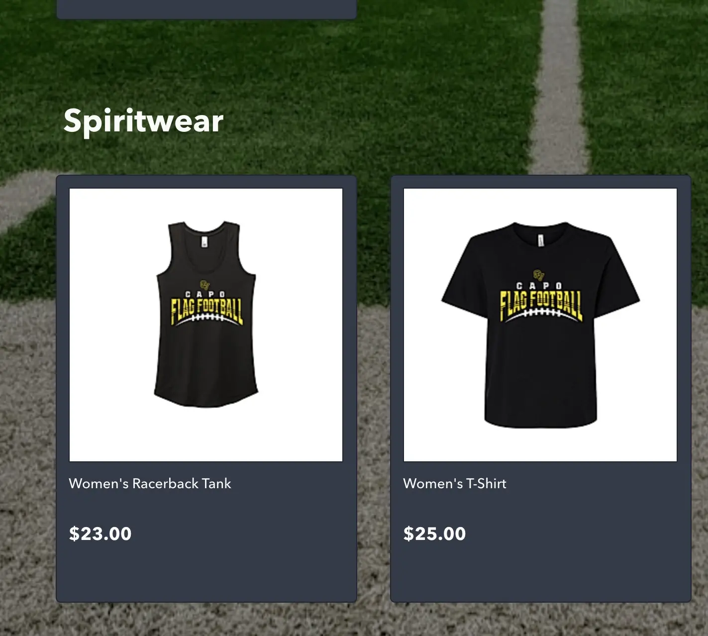 Spiritwear Store. Store Closes 8/31!
