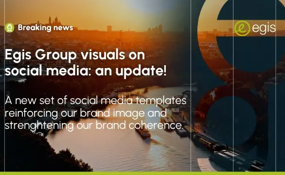 Image de marque renforcée. Deux itérations de templates social media