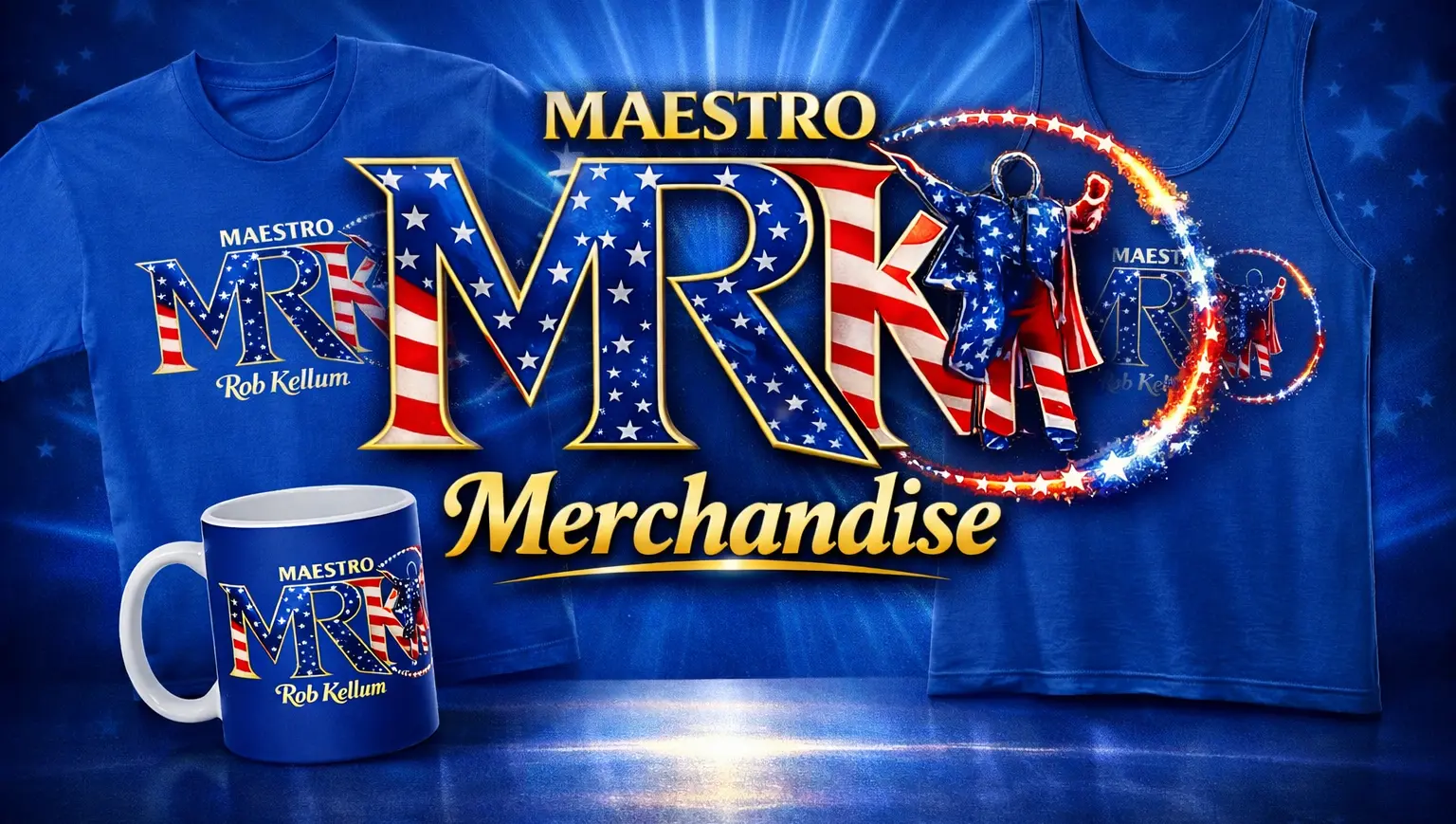 Maestro Rob Kellum merch on sale