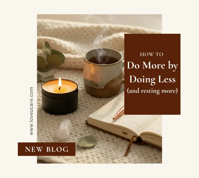 Work Less, Rest More. On the Blog