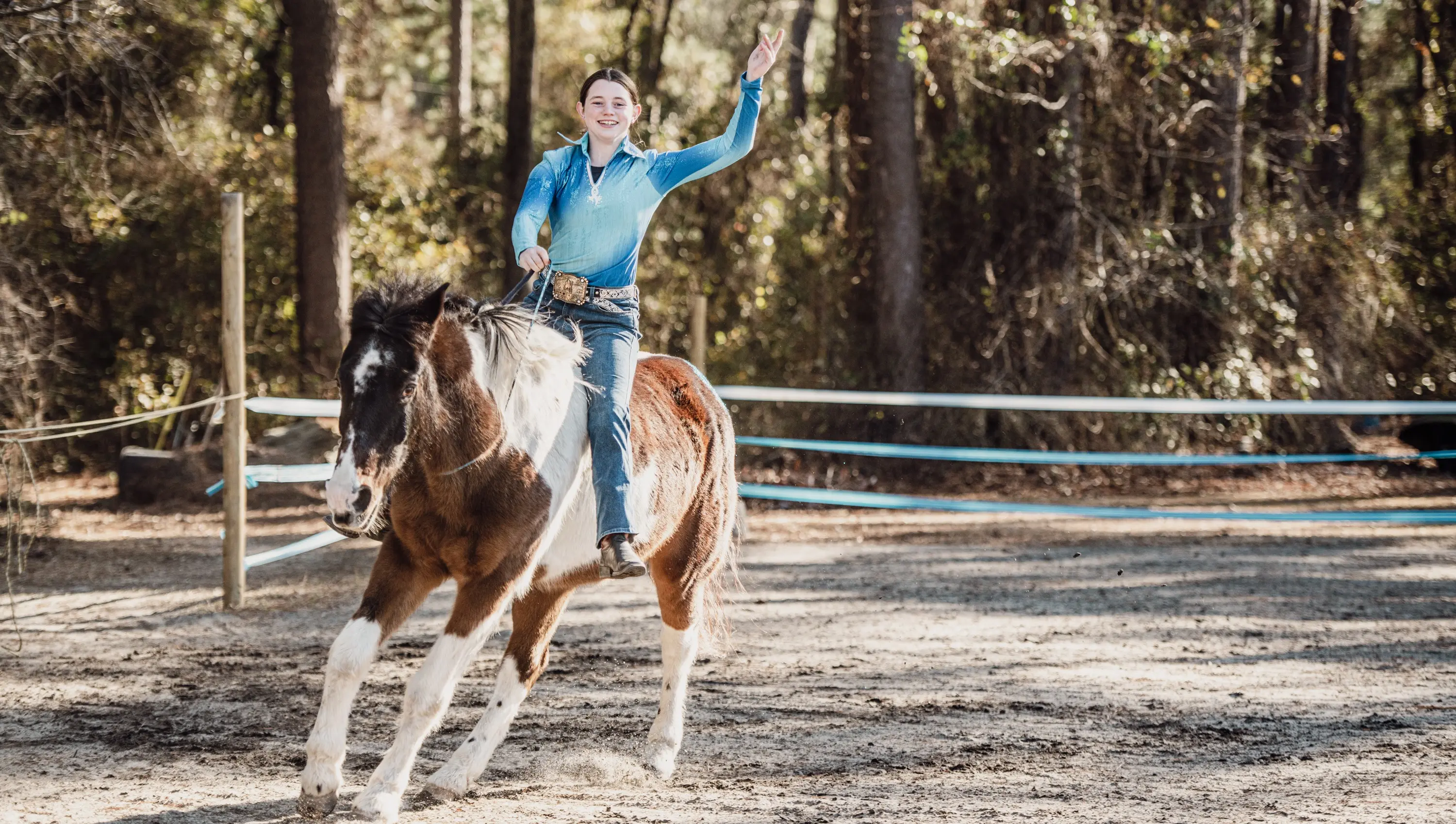 Bridleless Riding