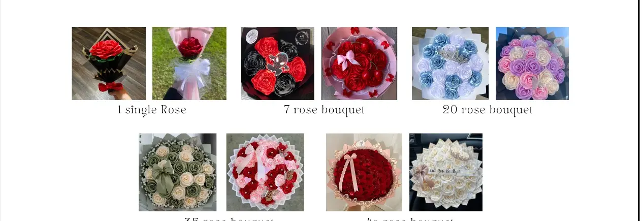 Custom Order Form. PETALS 2006
