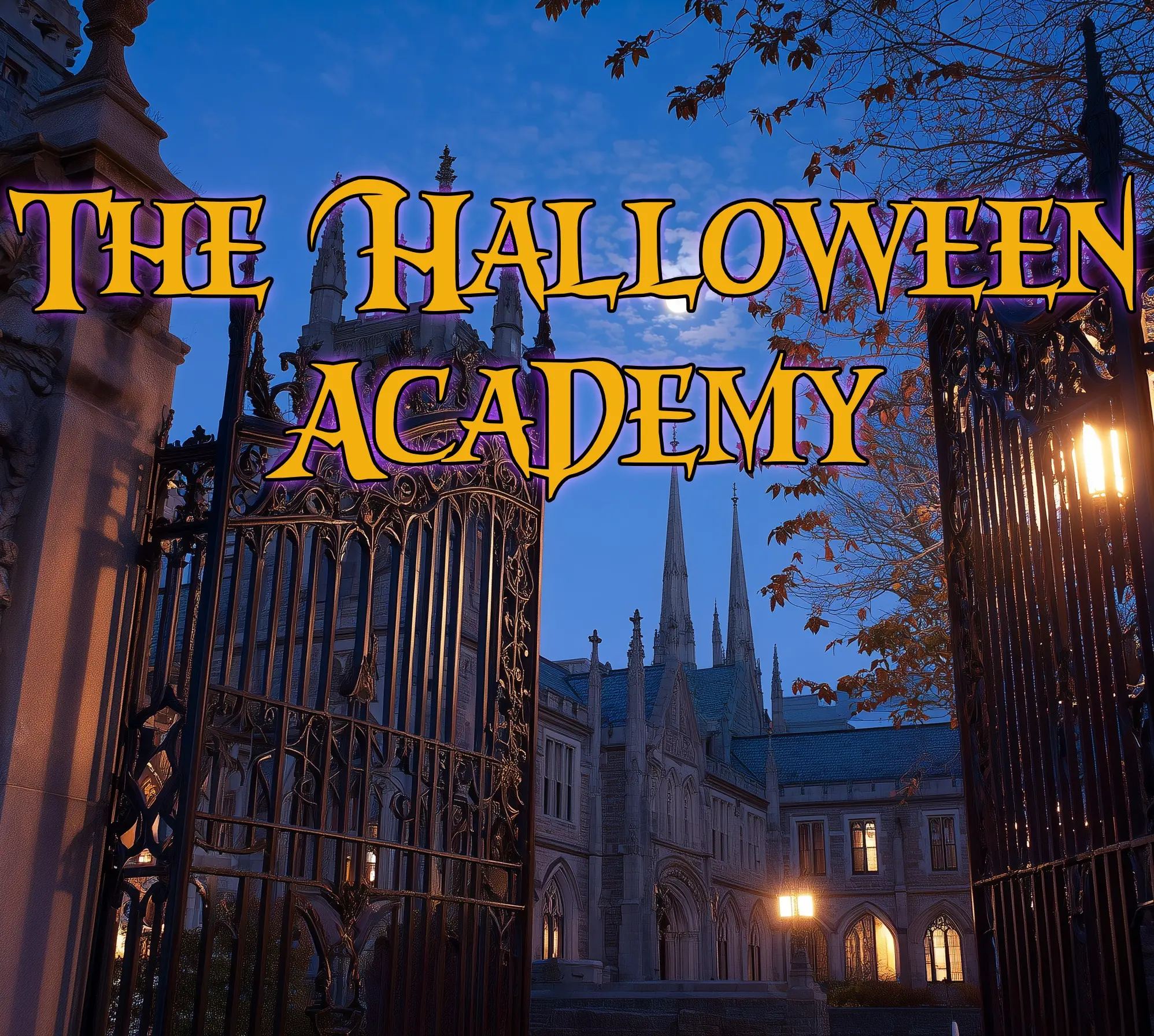 Novel. The Halloween Academy