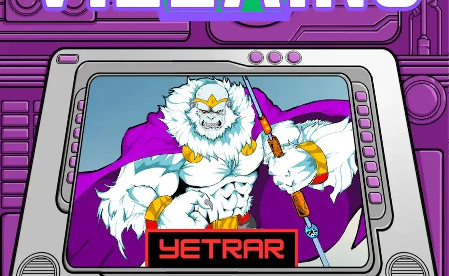 Supers RED. Nova City Villains: Yetrar