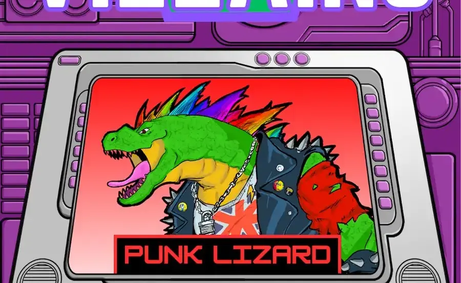 Supers RED. Nova City Villains: Punk Lizard