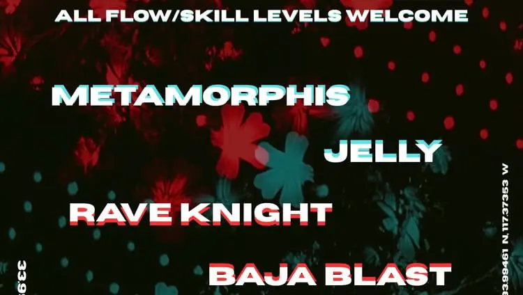 ALL AGES WELCOME. RAVEX x IE FLOW
