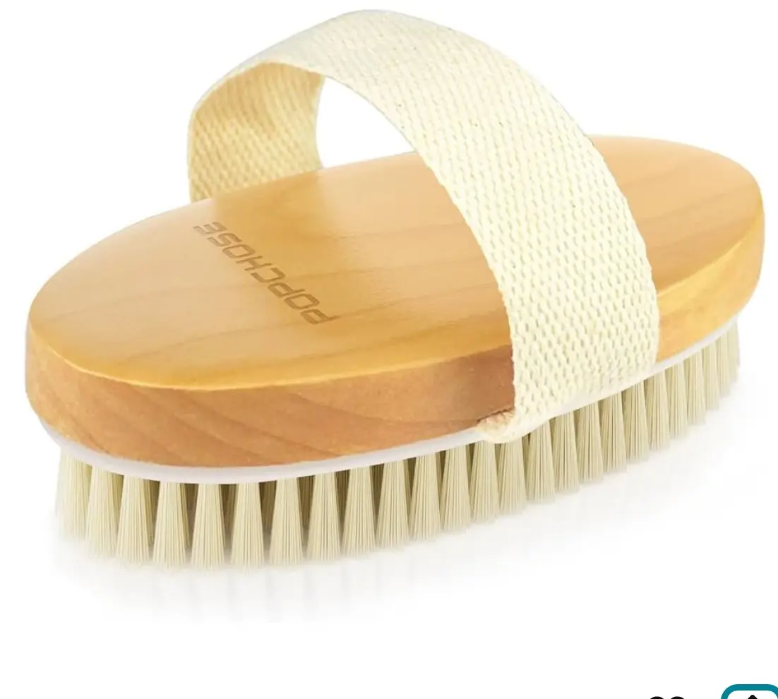 Dry Brush. Increases circulation