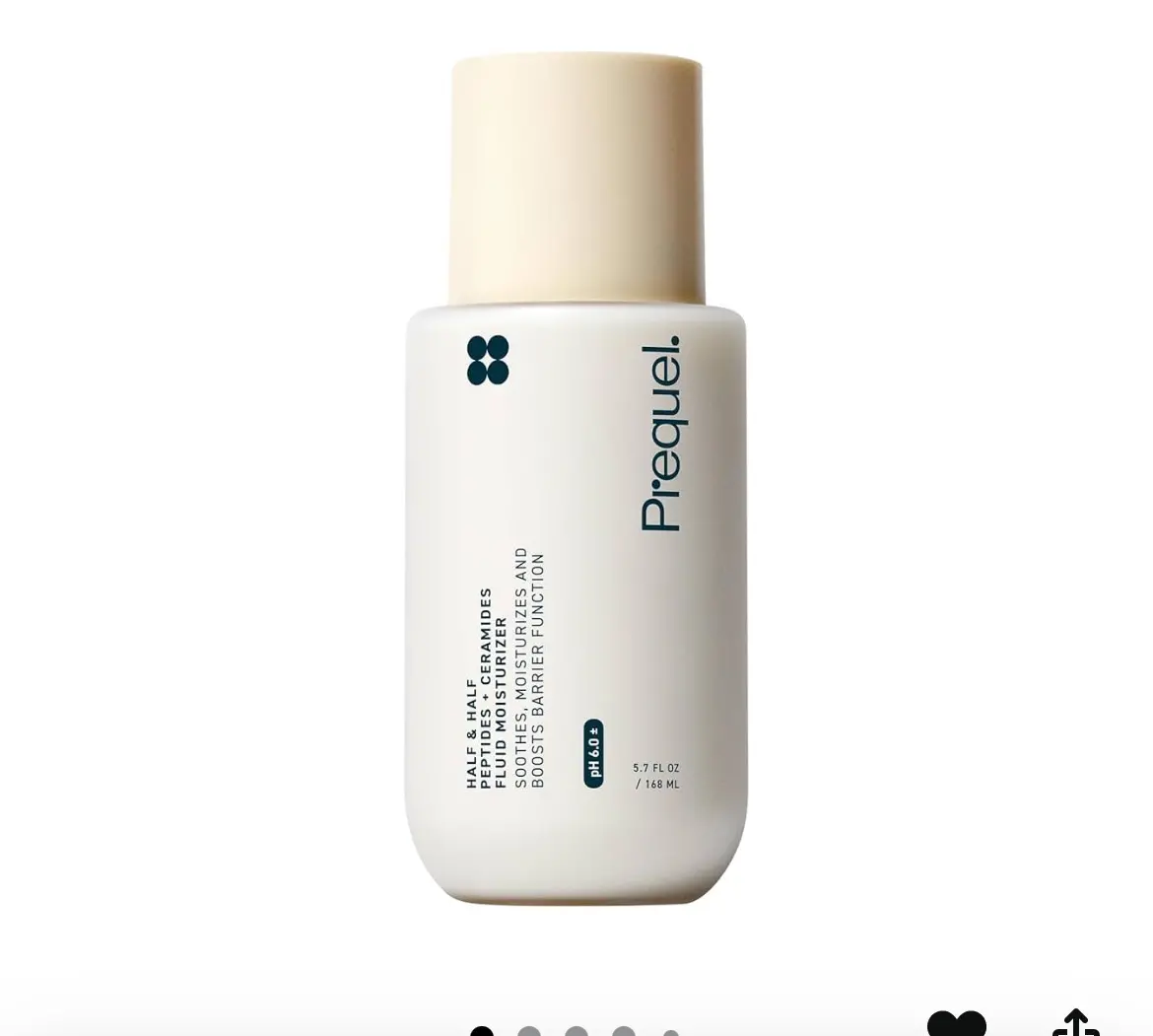 Ceramide peptide lotion. Lightweight moisturizer