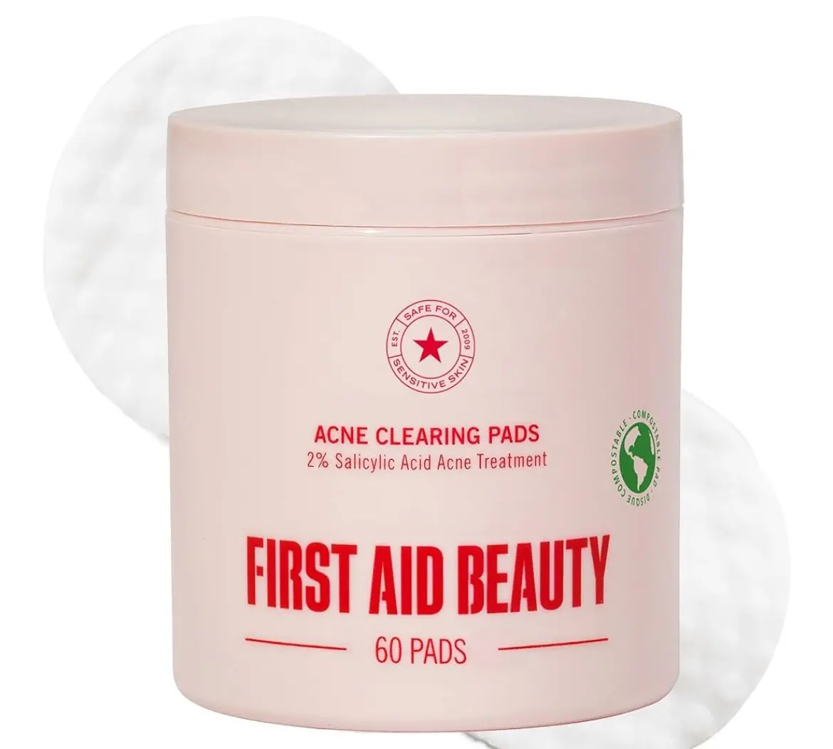 Salicylic acid toner pad. Treat+prevent breakouts