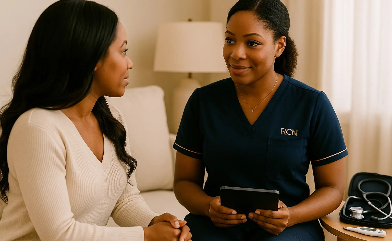 Start here. Private In-Home Nurse Visit.