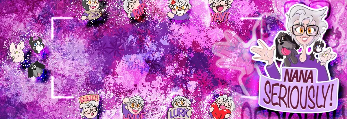 Not all streamers/gamers have to be 20 something. Grandma.  Gamer.