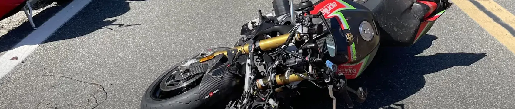 Improve Your Skills. Motorcycle Strikes Deer at 100 MPH!