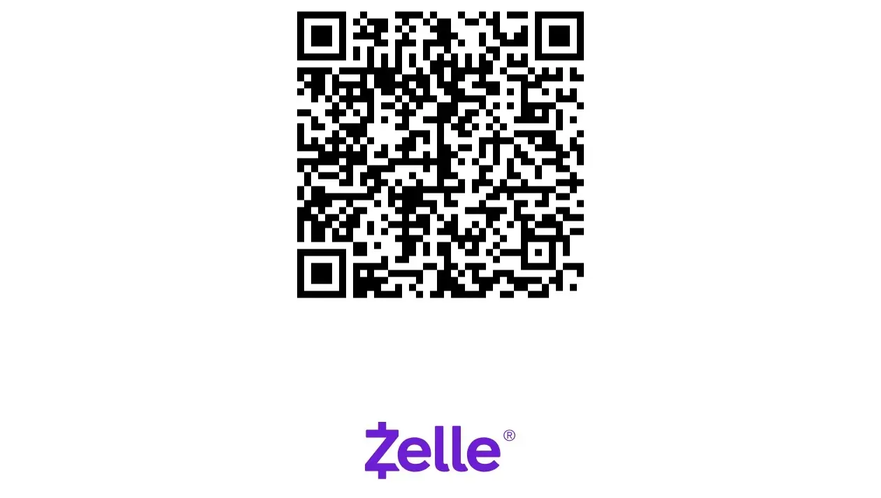 Click + Take Picture To Be Sent To Zelle Page. Donate Through Zelle. 321-304-0107