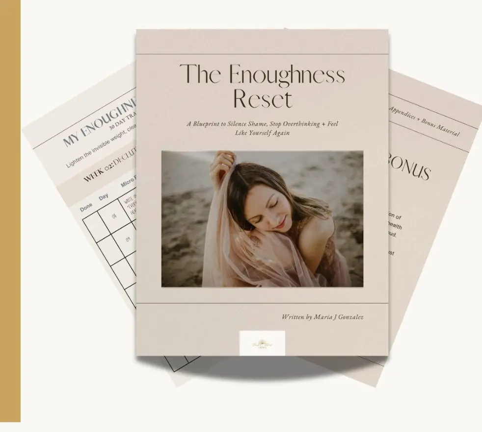 the enoughness reset. a blueprint