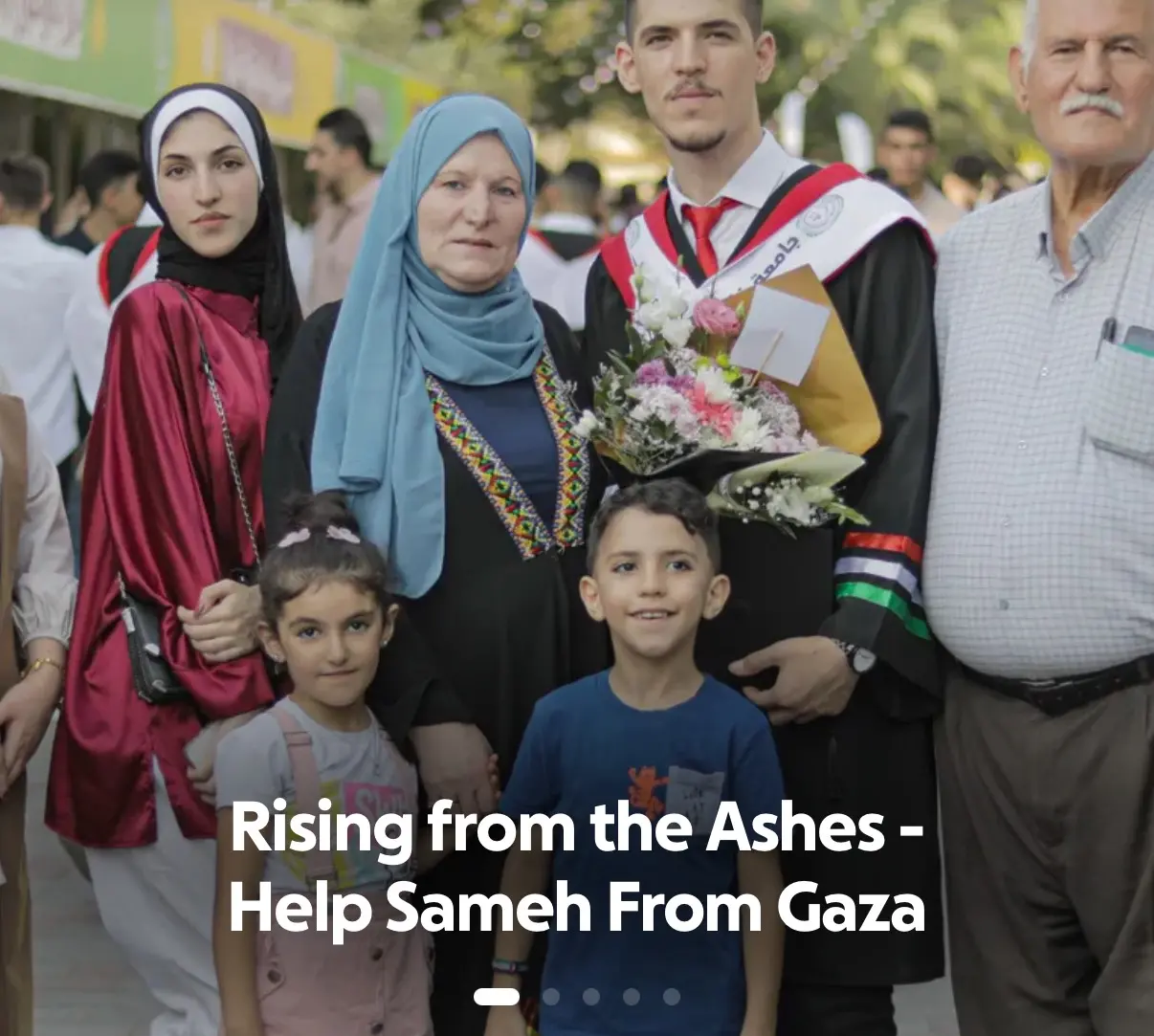 Help Sameh’s family from Gaza