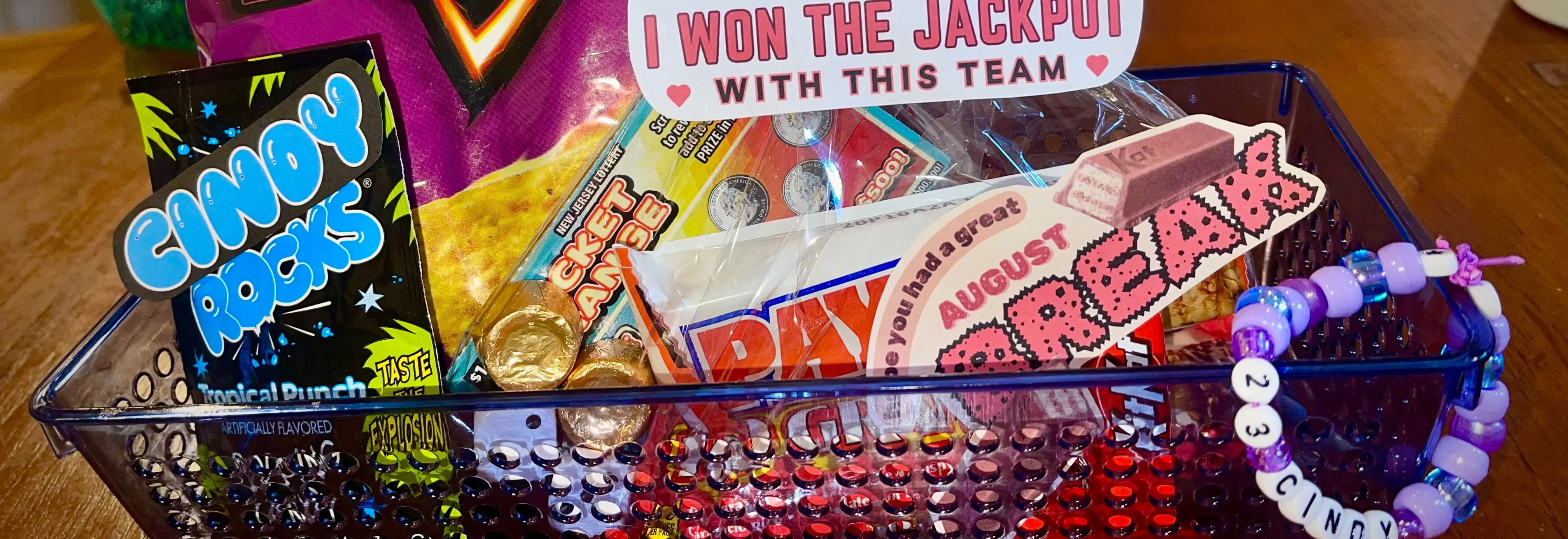 goodie bags. first day of school