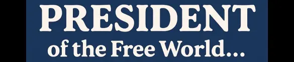 Book on Amazon!. If I Were President of the Free World…