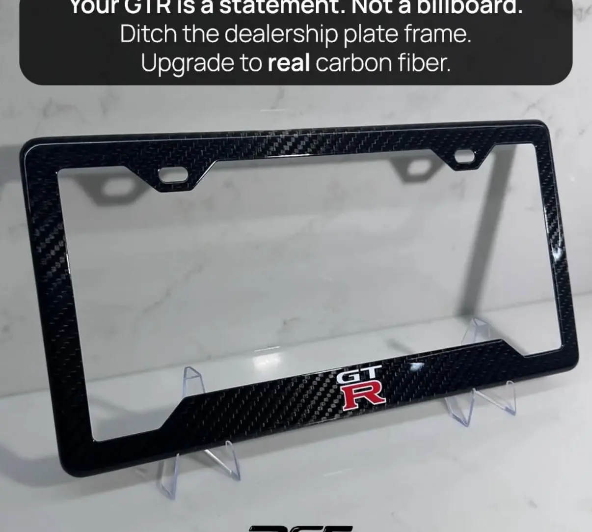 Carbon Plate Frames!. PSF Carbon License Plate