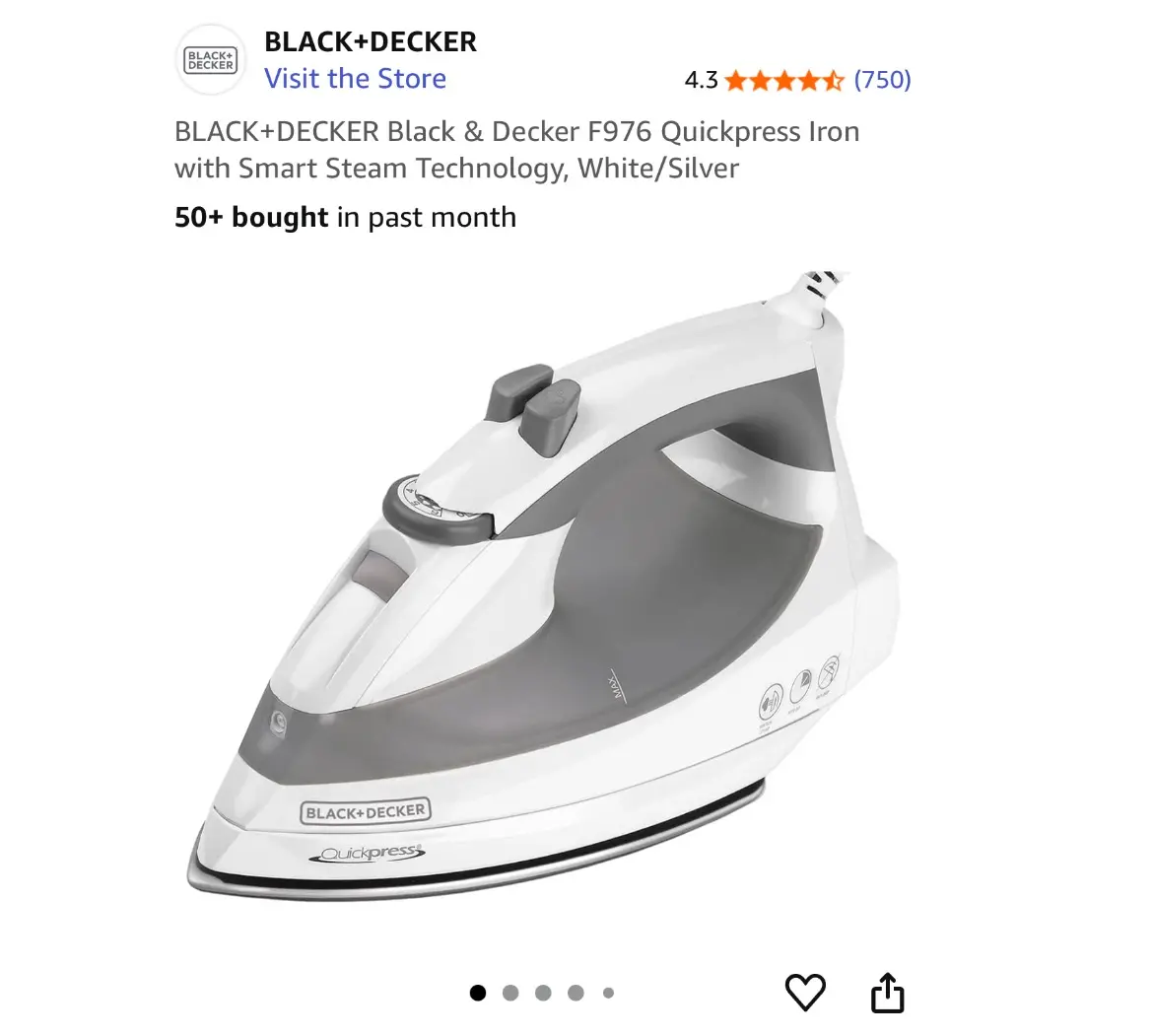 Flat Iron. Amazon Affiliate Links