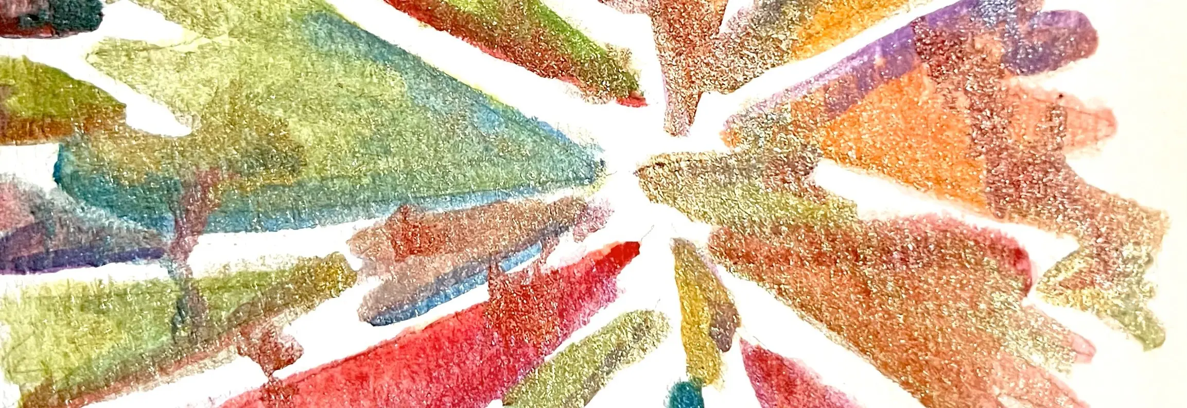 It never ceased. Abstract art began