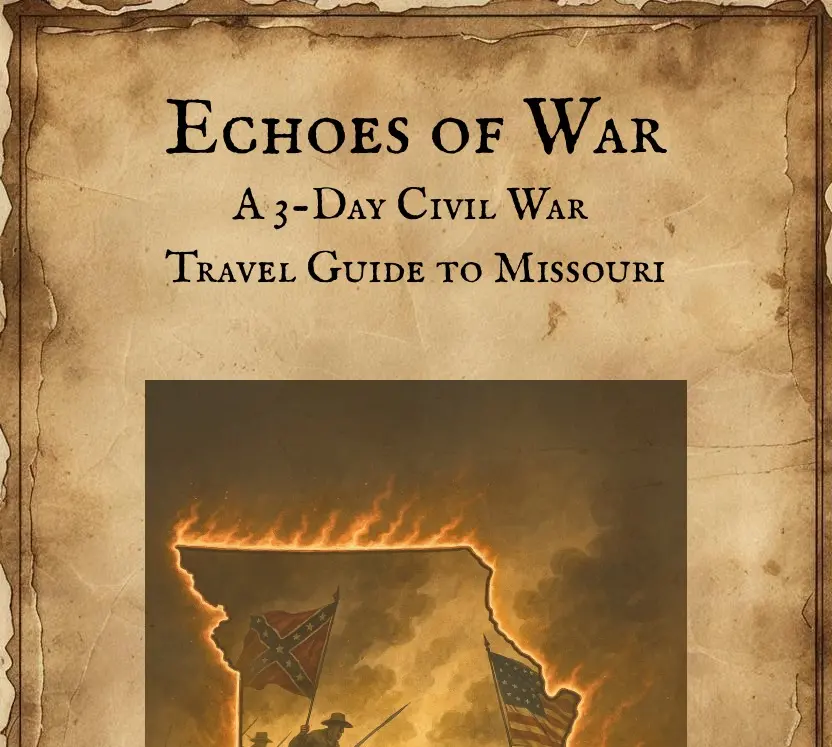 FREE 3–Day Missouri Civil War Travel Guide