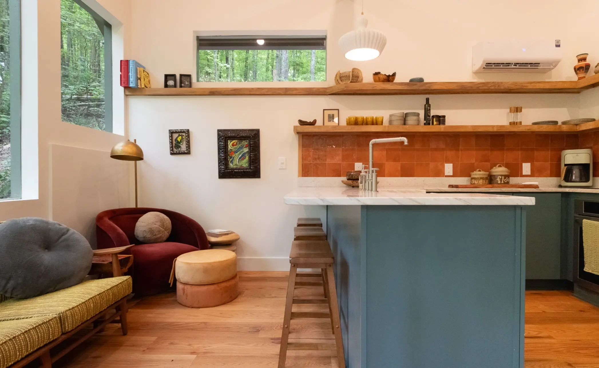 Rooted Cabin @ Bask. The Southeast's leading nature-filled retreat center