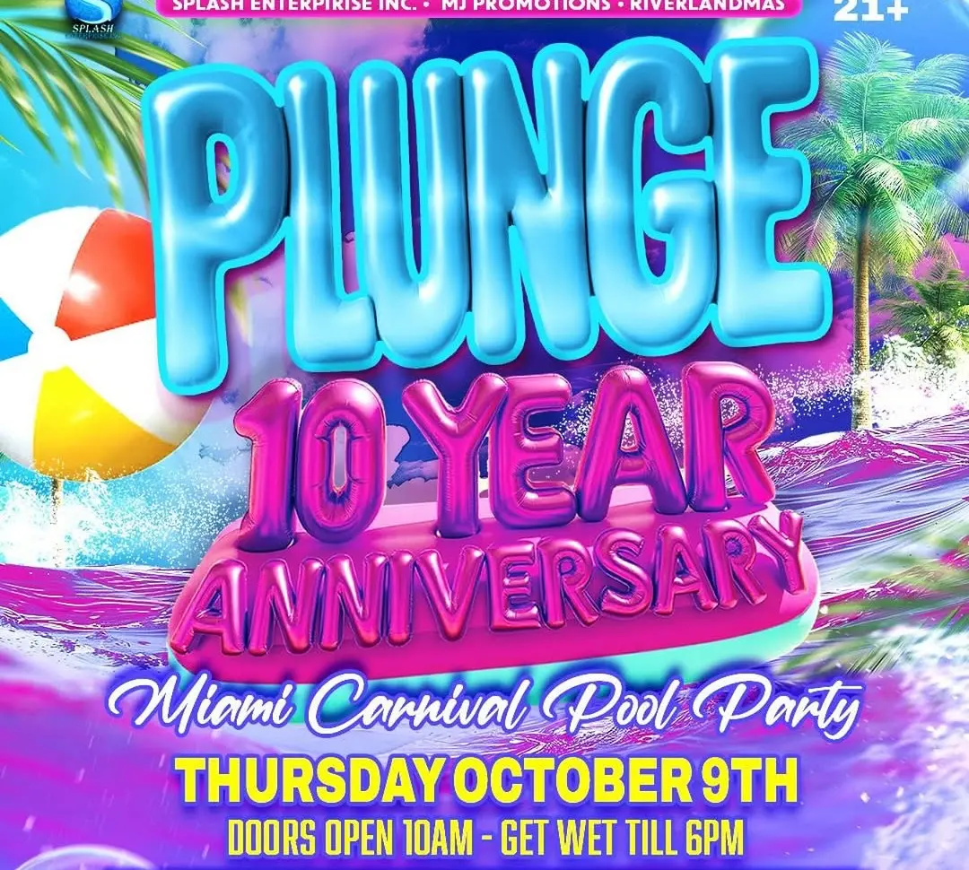 Plunge  Pool Party. Oct 9th 10am-4pm