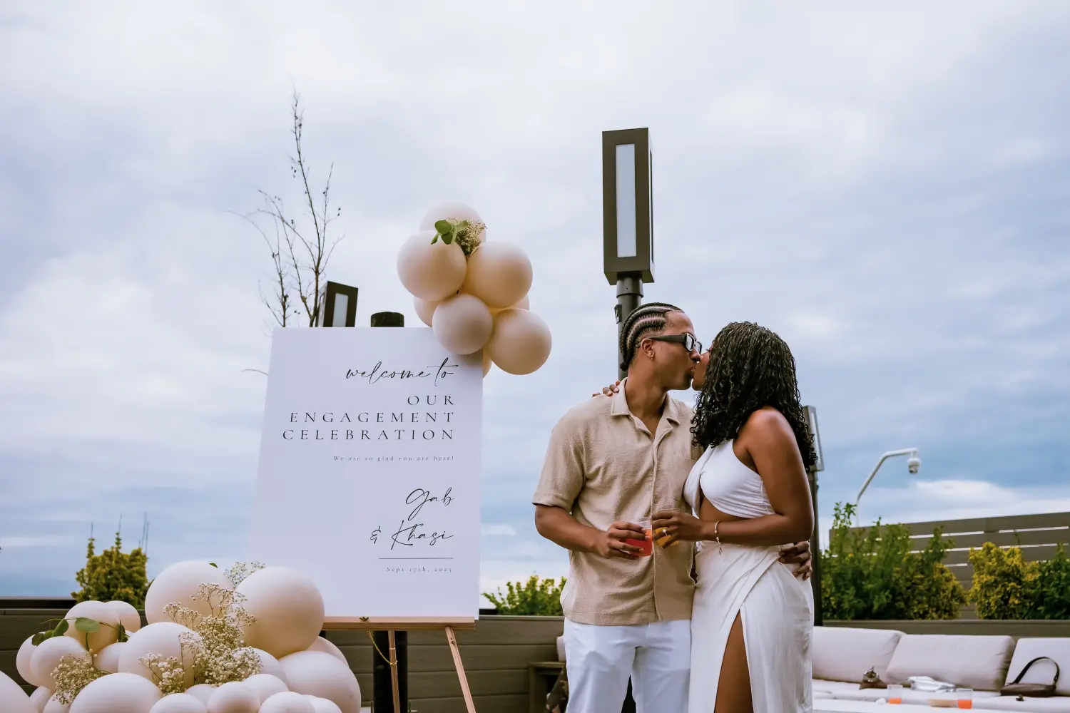 Gabrielle and Khasi-Marc