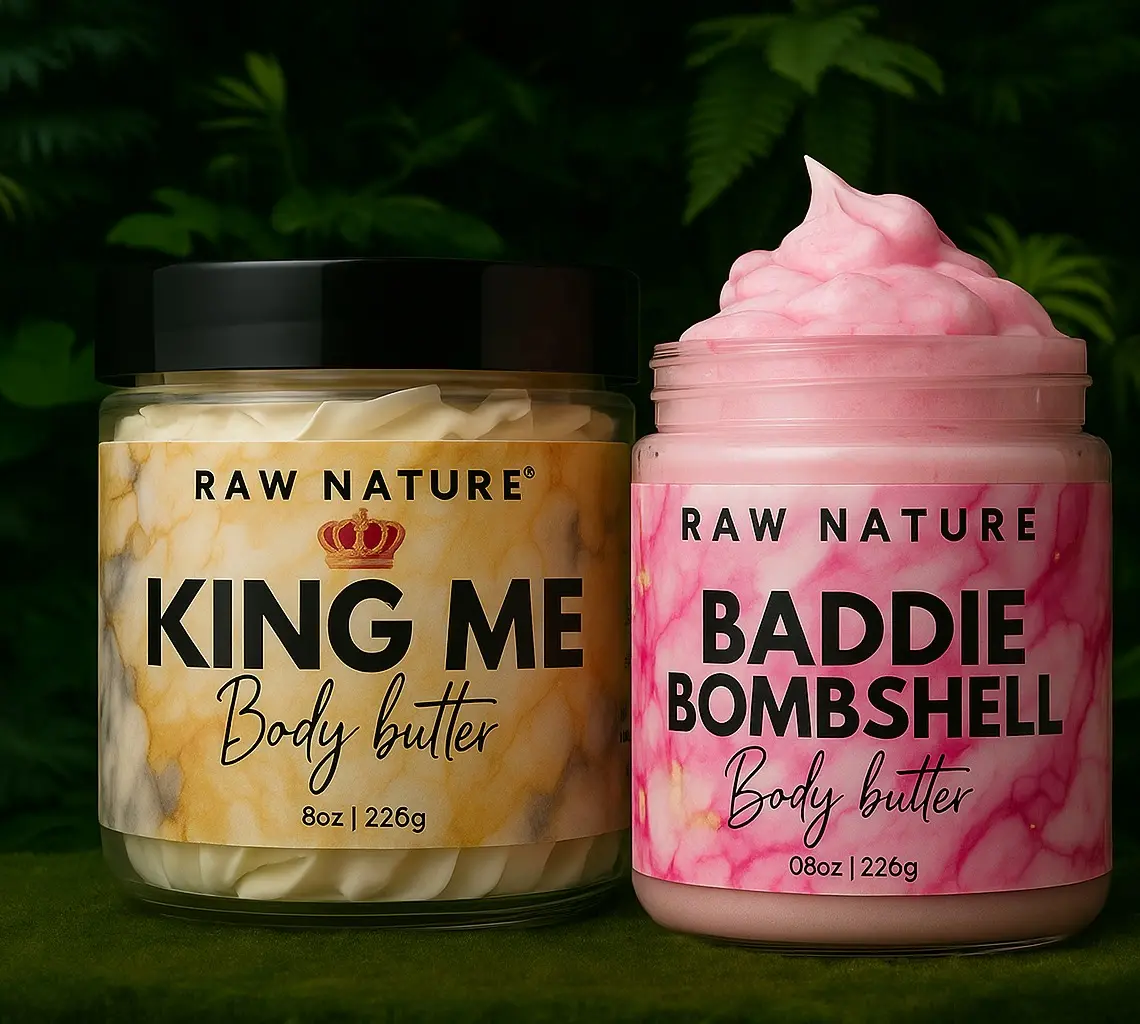 Luxury Body Butters. Raw Nature Face & Body