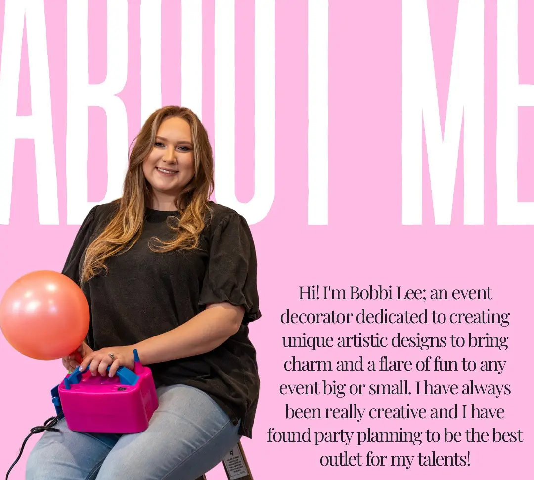 Balloons, Banners & more. OMG Bobbi Lee Events