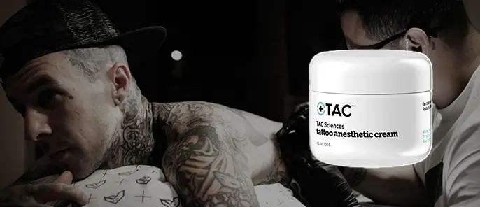 TAC Sciences. Tattoo Anesthetic Cream