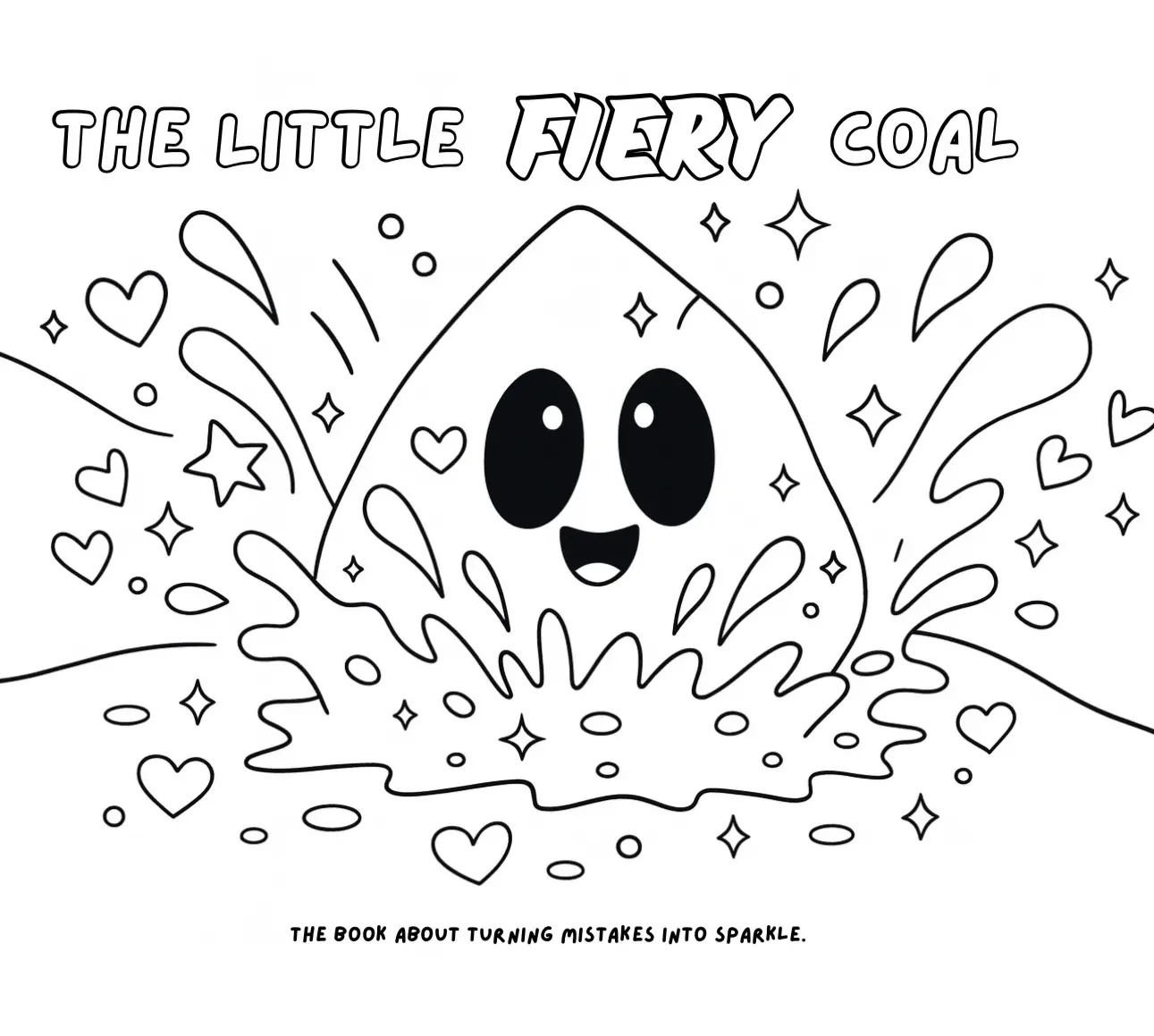 ✨ The Little Fiery Coal Coloring Pages