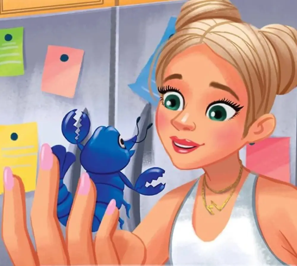 New Book!. Blue The Crawfish