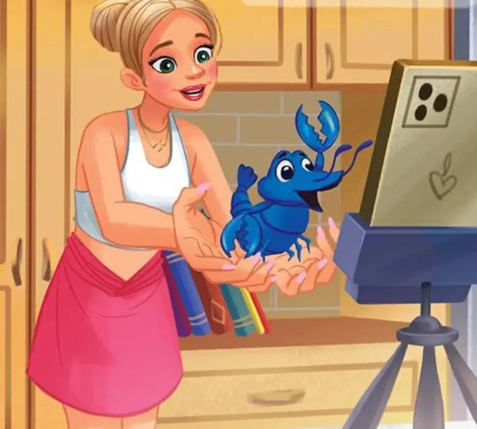 New Book!. Blue The Crawfish