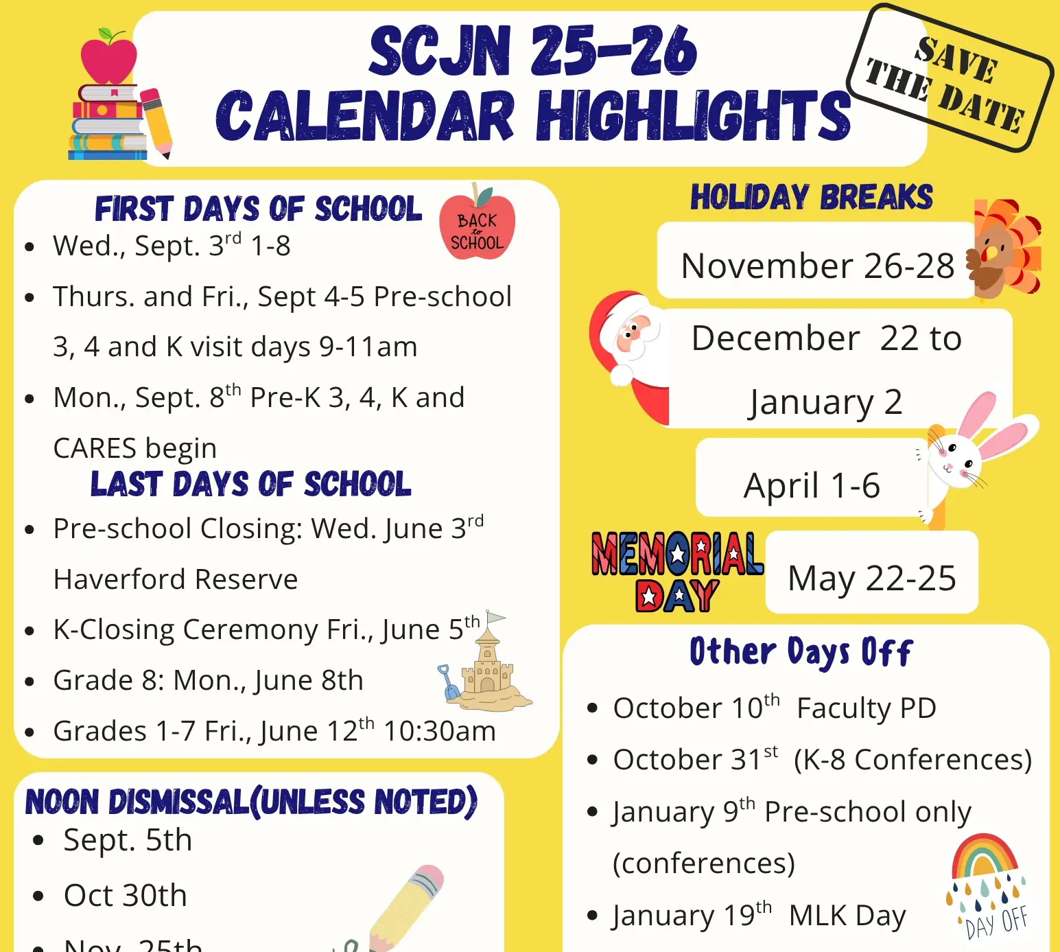 SCJN Calendar Highlights