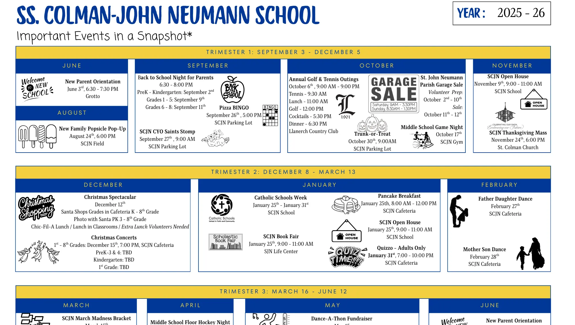 SCJN Events in a Snapshot