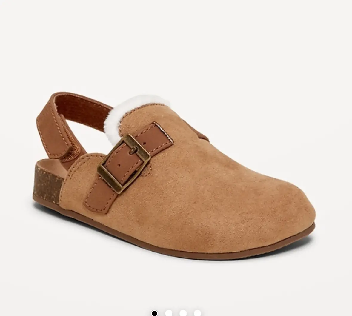 Brown Suede Clogs