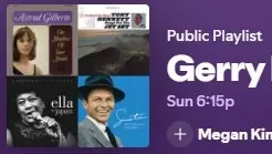 Sun 6:15p. JA Gerry Mulligan All-Stars