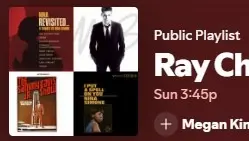 Sun 3:45p. JA Ray Charles & Friends