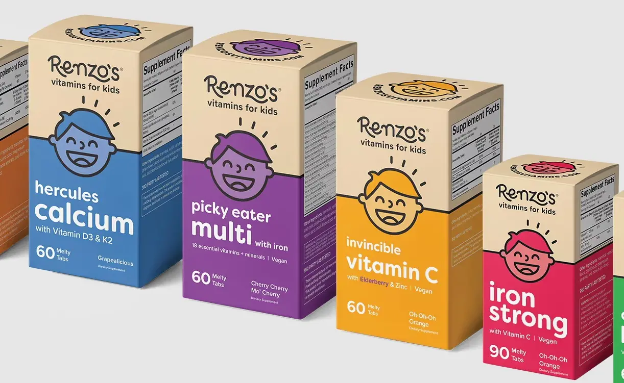 Vitamins For Kids. Renzo's