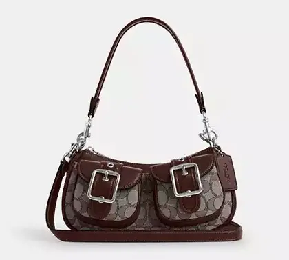 Ashton Bag In Signature Jacquard. Coach