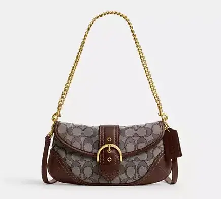 Soho Bag 25 In Signature Jacquard. Coach