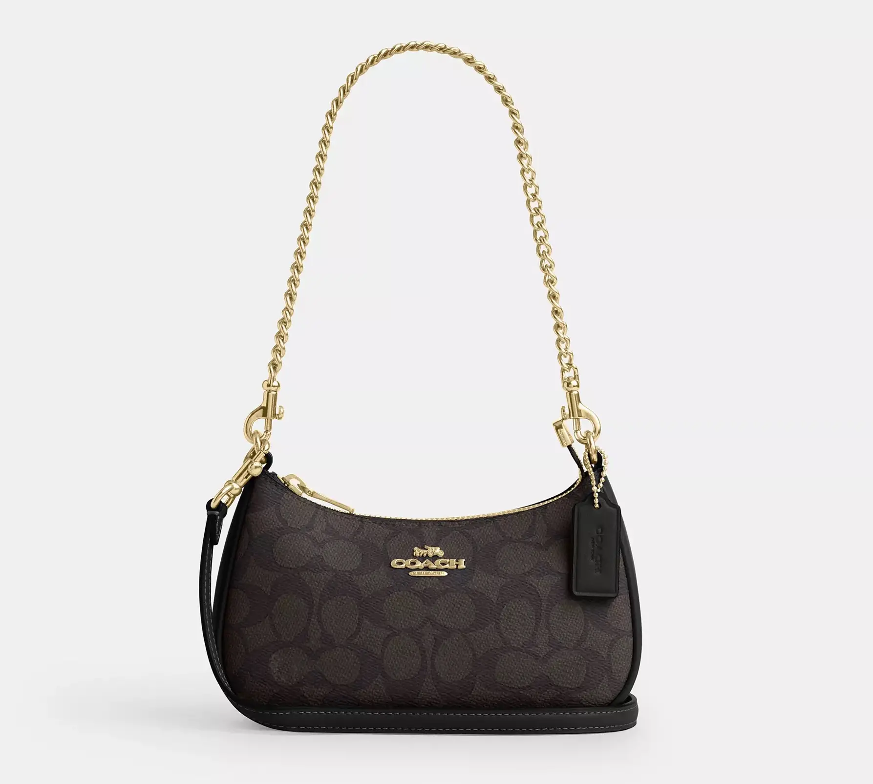 Teri Mini Crossbody Bag In Signature Canvas. Coach