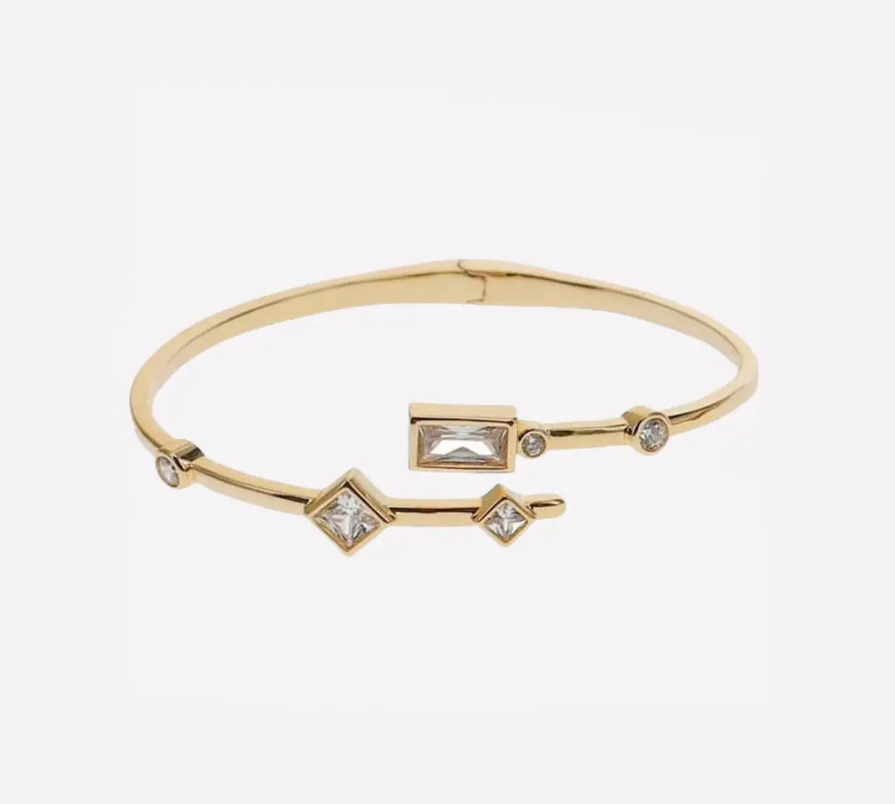 Abrielle Bezel Bracelet. Bonheur Jewelry