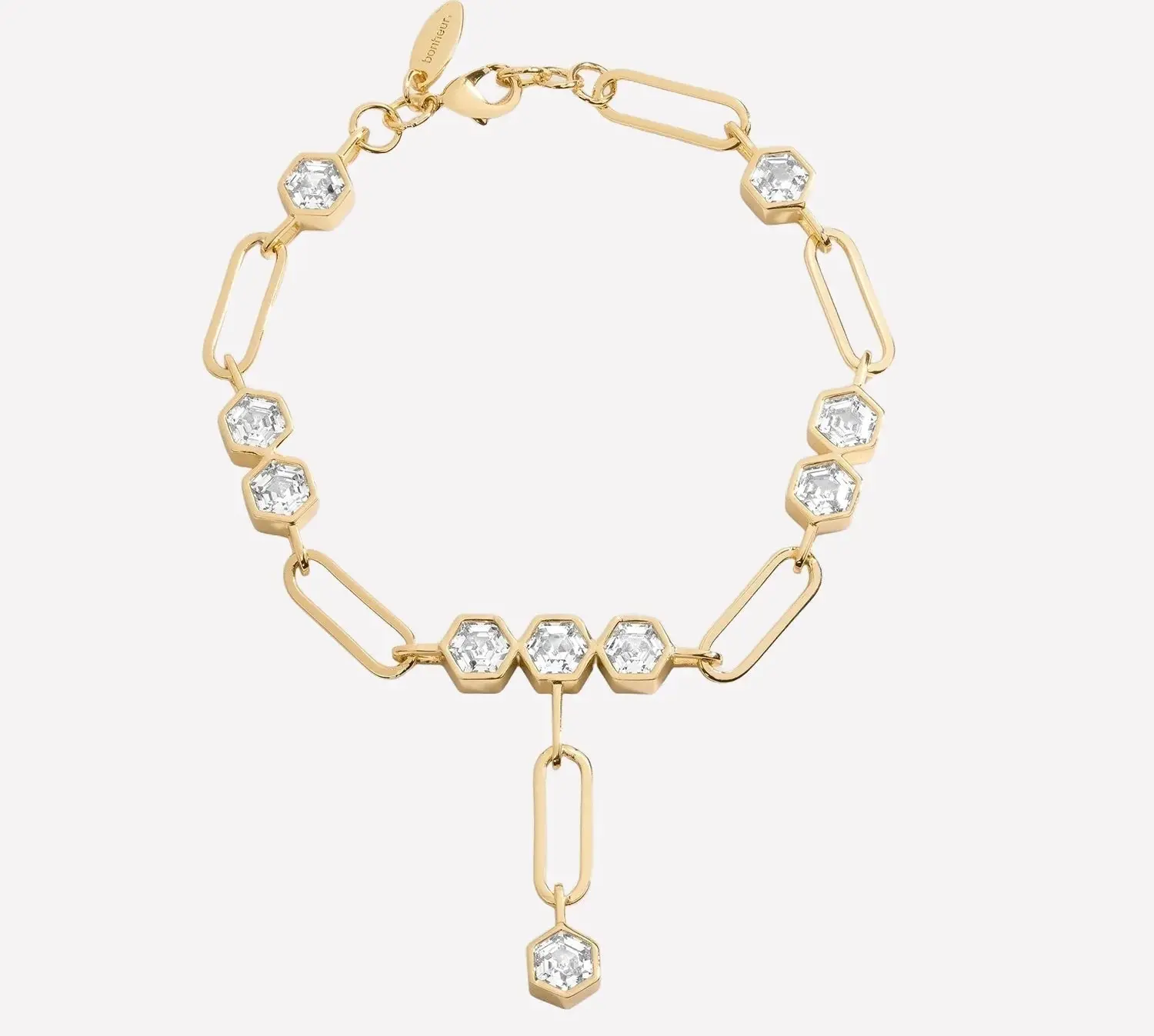Anaé Chunky Chain Link Bracelet. Bonheur Jewelry