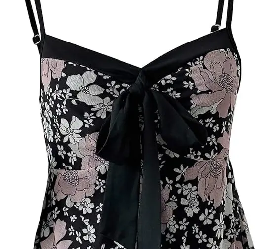 Milumia Women's Y2k Floral Print Cami Top. Amazon